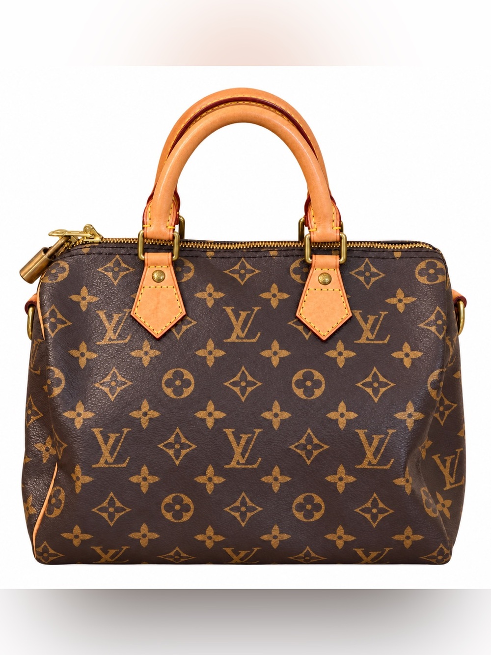 Louis Vuitton Speedy 25 Bandoulière Monogram Satchel Bag – Unused, Like New
